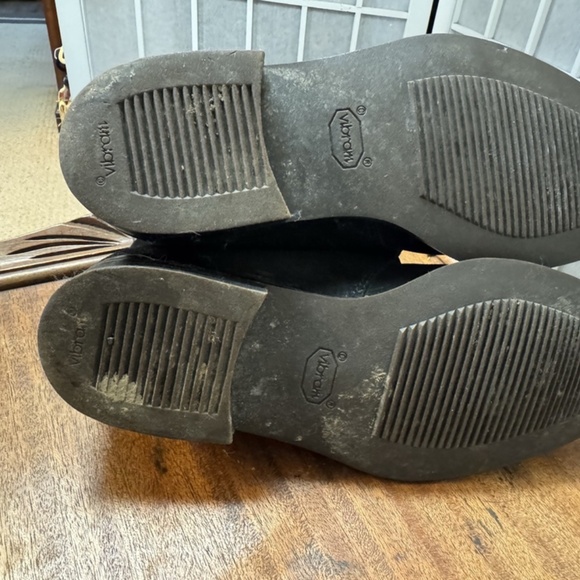Gucci Vibram,Men´s,Booties shoes,Black,Size 7,5,Suede Leather,Lace Up,Oxford.!